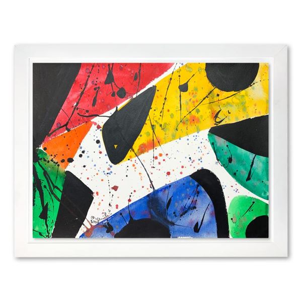 Jenik Cook, Framed Original Acrylic Painting, Hand Signed, Letter of Authenticit