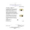 Image 5 : 2.05 ctw Blue Sapphire And Diamond Ring - 14KT Yellow Gold