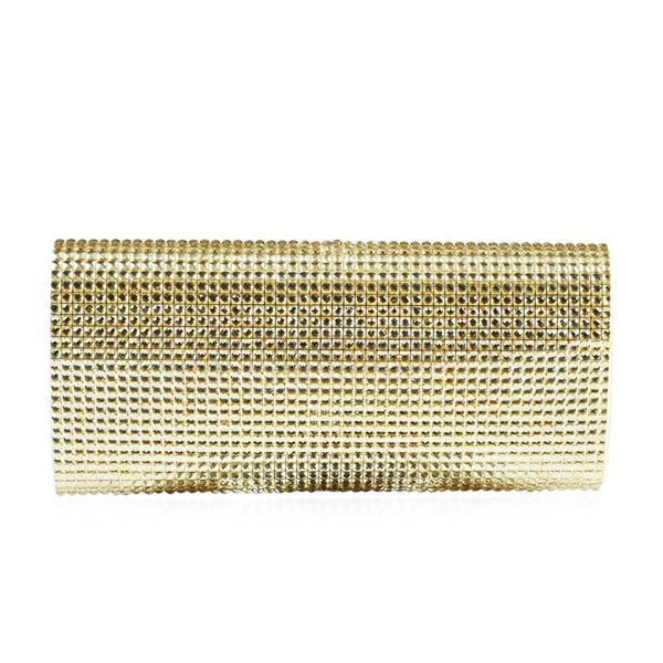 Peggy Sparkly Gold Evening Clutch