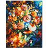 Image 1 : Leonid Afremov (1955-2019) "Magic Bouquet" Limited Edition Giclee on Canvas, Num
