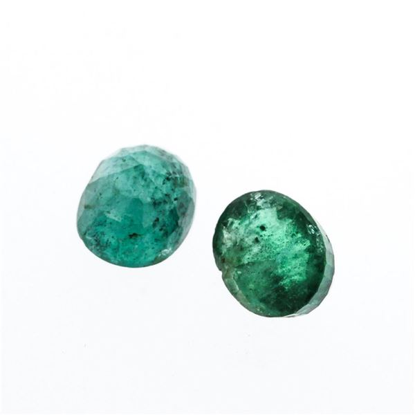 4.17 cts. Oval Cut Natural Emerald Parcel