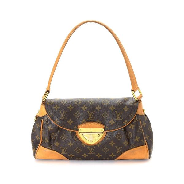 Louis Vuitton Brown Monogram Beverly MM Shoulder Bag