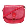 Image 1 : Louis Vuitton Red Epi Leather St. Cloud MM Crossbody Bag