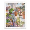 Image 1 : John Powell, "Parrot & Rooftops" Limited Edition Serigraph, Numbered and Hand Si