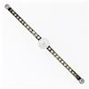 Image 1 : Antique 18K Gold 1.10 ctw Rose & Old Mine Diamond & Pearl Milgrain Bar Pin Brooc
