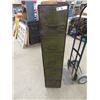 Image 1 : Military Metal Mash Unit 5 Drawer Filing Cabinet 51"H 11"w 26"D