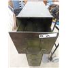 Image 3 : Military Metal Mash Unit 5 Drawer Filing Cabinet 51"H 11"w 26"D
