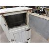 Image 3 : Vintage Painted Ice Box Nice Size 42"H 23"W 17"D