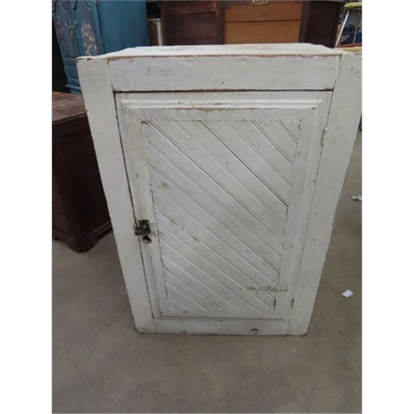 Vintage Painted Pantry 28"H 25"W 21"D