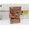 Image 1 : 3 Wood Pop Crates - 2 Schweppes & 1 Pepsi