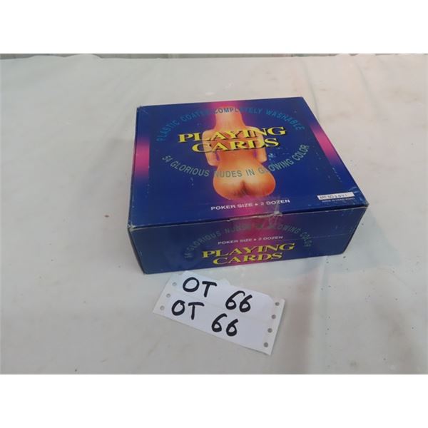 Full Case of 54 Nude Playing Cards