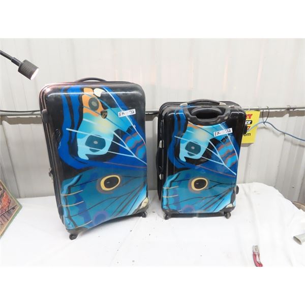 Funky Colored Suitcases