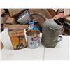Image 1 : Roco Antifreeze Tin , Esso Hyd OIl Tin & Gas Pail