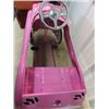 Image 3 : Metal Hot Rod Pedal Car in Hot Pink