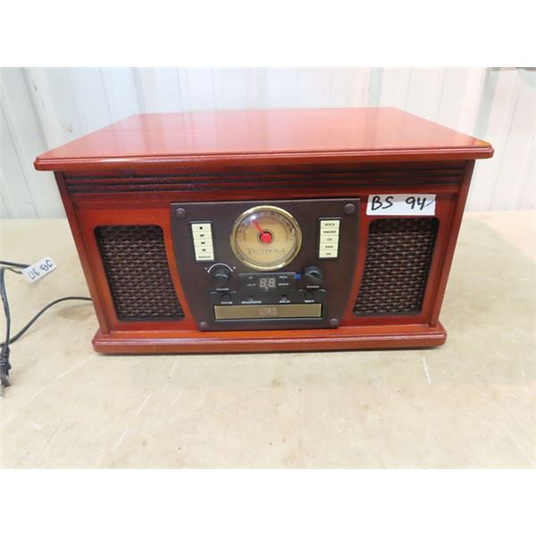 Victrola Radio/CD/Cassette/Record Player Stereo Combo