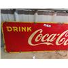 Image 2 : (GI) 1941 Metal Coca Cola Sign 17" X 57"
