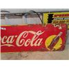 Image 3 : (GI) 1941 Metal Coca Cola Sign 17" X 57"