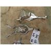 Image 3 : 3 Items- Metal Lion Head Door Knocker & Hall Mount Animal Head Hooks