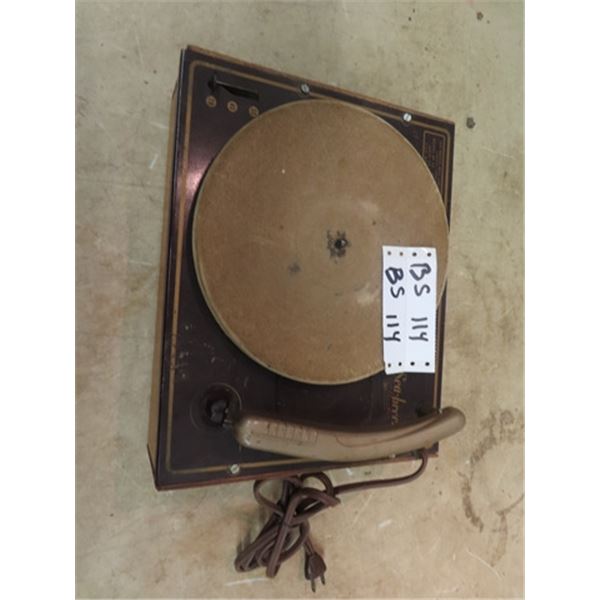 Seabreeze Record Player - Vintage