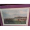 Image 2 : Framed Lithograph By Henry Graves- Dated 1893 26" X 35"