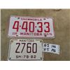 Image 1 : 76-79 Snowmobile License Plates