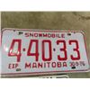 Image 2 : 76-79 Snowmobile License Plates
