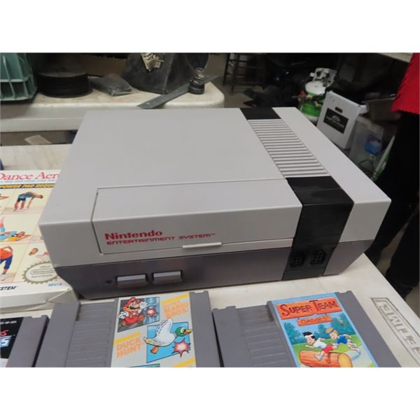 Nintendo Machine, Controllers, & Games