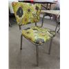 Image 3 : Child's Retro Chrome Legged Table & 2 Chairs