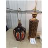 Image 2 : 4 Retro Table Lamps 1) Pottery Mid Century