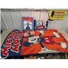 Image 1 : Driving Miss Daisy Alarm Clock, Mickey Mouse Towel 2 Metal Modern Signs 1) Popeye- No Smoking & 1) M
