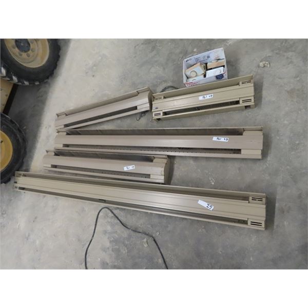 5 Baseboard Heaters & Controls