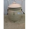Image 1 : Medalta 5 Gal Water Crock - Cooler is Good Cond, But a Couple of Chips on the Lid