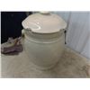 Image 4 : Medalta 5 Gal Water Crock - Cooler is Good Cond, But a Couple of Chips on the Lid