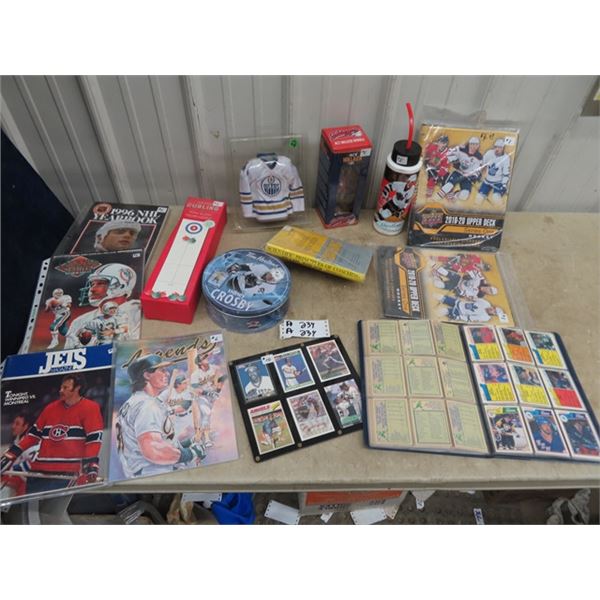 Sports Magazine, Collectors Approx 125 Hockey Cards 1980's Plus More!