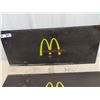 Image 3 : 2 Metal McDonalds Signs 12" x 30.5"