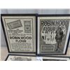 Image 2 : 4 Framed 1916 Paper Adv 2) Robin Hood 1) Case 1) Canadian Pacific 12" x 14.5"