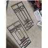 Image 3 : 3 Metal Decorative Window Security 2 Are 13.5" x 30.5"   & 1 is 20" x 28"