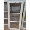 Image 2 : 4 Vintage Wood Framed Windows 16" x 34.5"