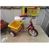 Image 2 : Child's Tricycle & Red Hawk Wagon #240