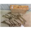 Image 1 : Vintage Ornate Tavern Footrail Brackets- Solid Brass