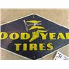 Image 2 : Cast Goodyear Tires Sign 7" x 16"