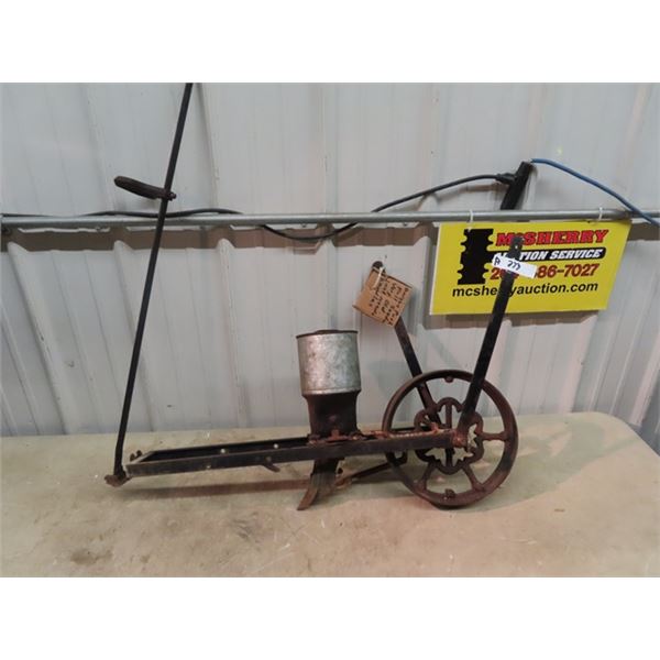 Vintage Push/ Pull Seeder Needs Handles