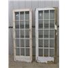 Image 1 : 2 Vintage French Doors 29" X 76"