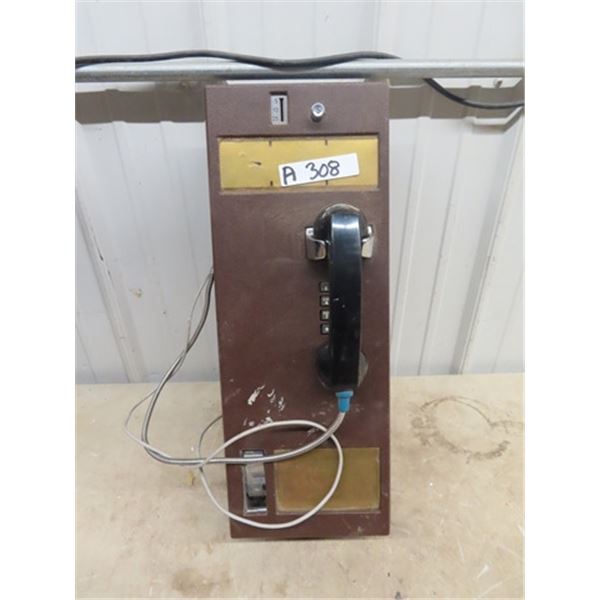 Pay Phone & Desk Top Rotary Phone