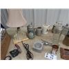 Image 3 : Steins, Alabaster Lamp, Decanter, Ashtray Pipe Rest Plus More!