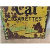 Image 3 : Vintage Metal Black Cat Cig Sign 20" x 27"