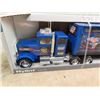 Image 2 : Nylint Metal 18 Wheeler Freight Semi- New In Box