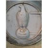 Image 2 : Cast Door Off Steam Engine Tractor, Case Embossed Eagle on Globe 30"RD