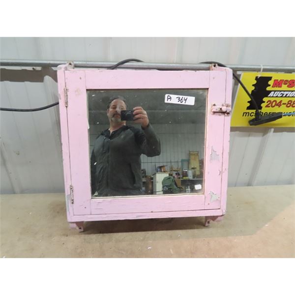 Wooden Medicine Cabinet 24" x 20"