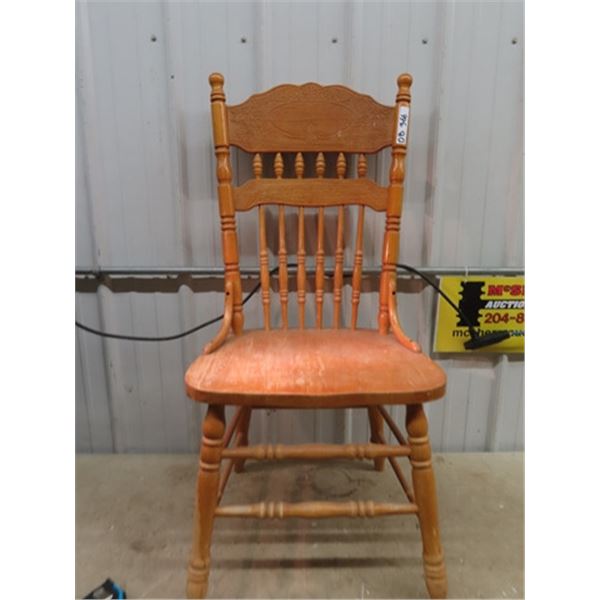 Double Press Back Chair